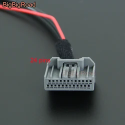 Car Rear View Camera Video Plug Converter Cable Adapter For Honda HRV HR-V 2013-2016 / Accord 9th 2.0L Jazz Fit 2018
