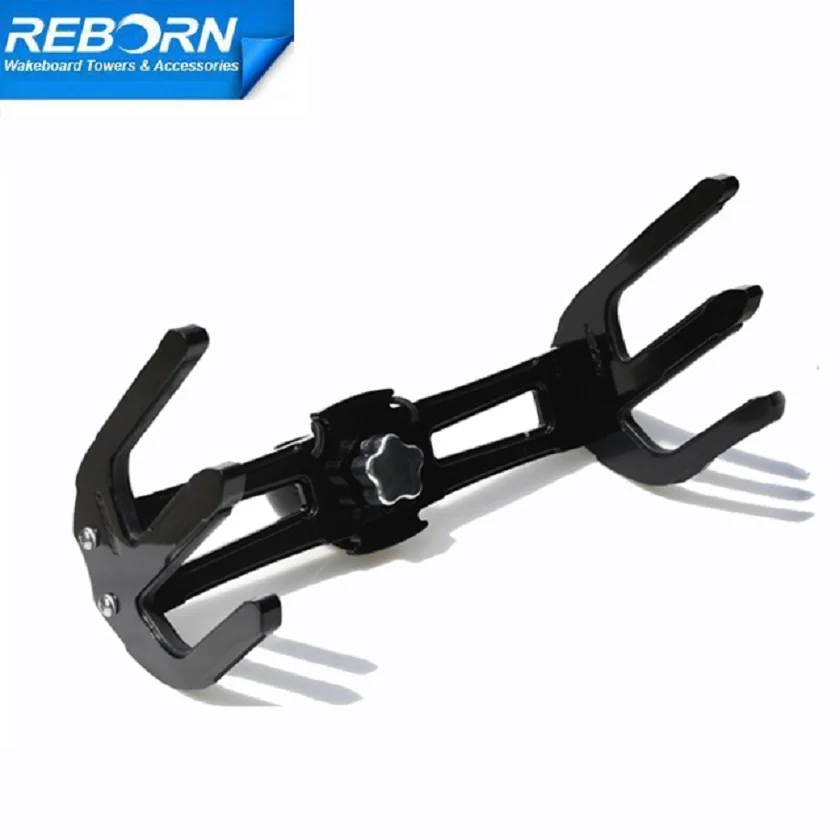 

Reborn Pro2 Quick Release Wakeboard Tower Ski Rack, Glossy Black