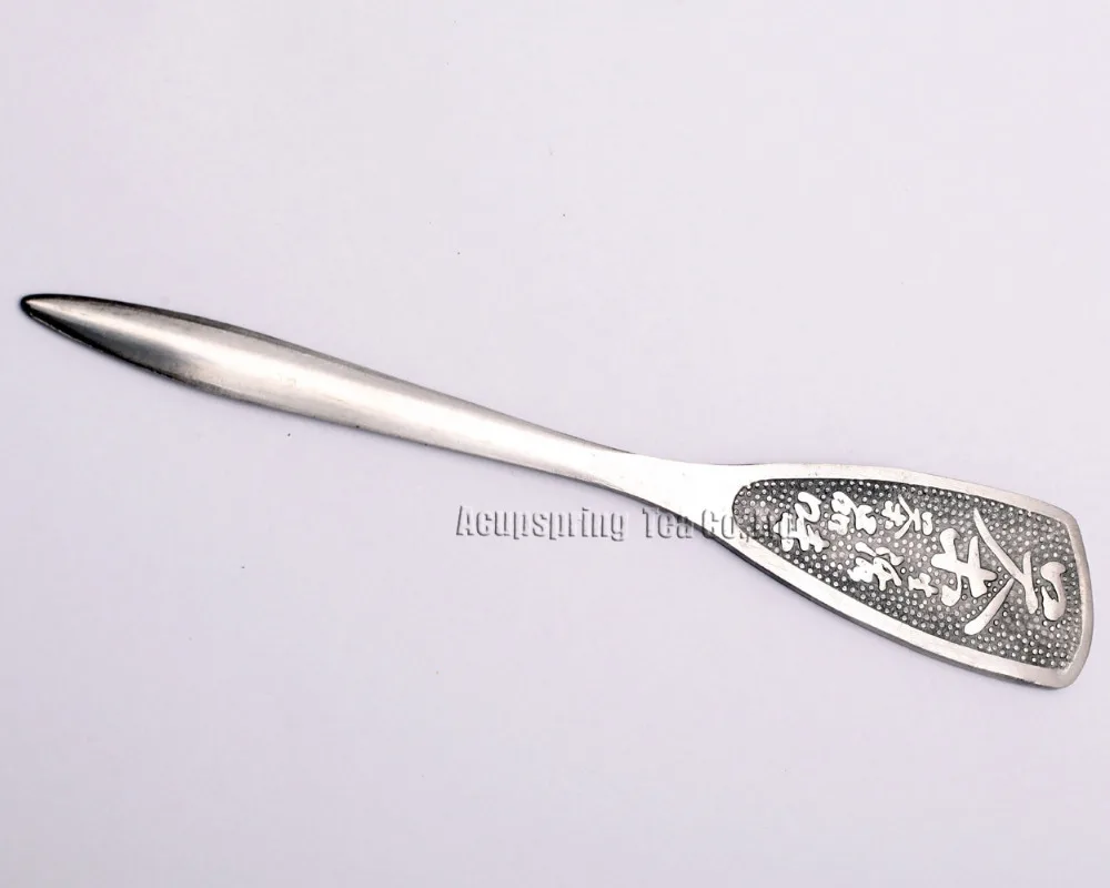 Beautiful Steel Tea Needle/Knife/Cutter,For making Ripe/Raw Puerh tea,Pu'er tea accessories,with Secret gifts