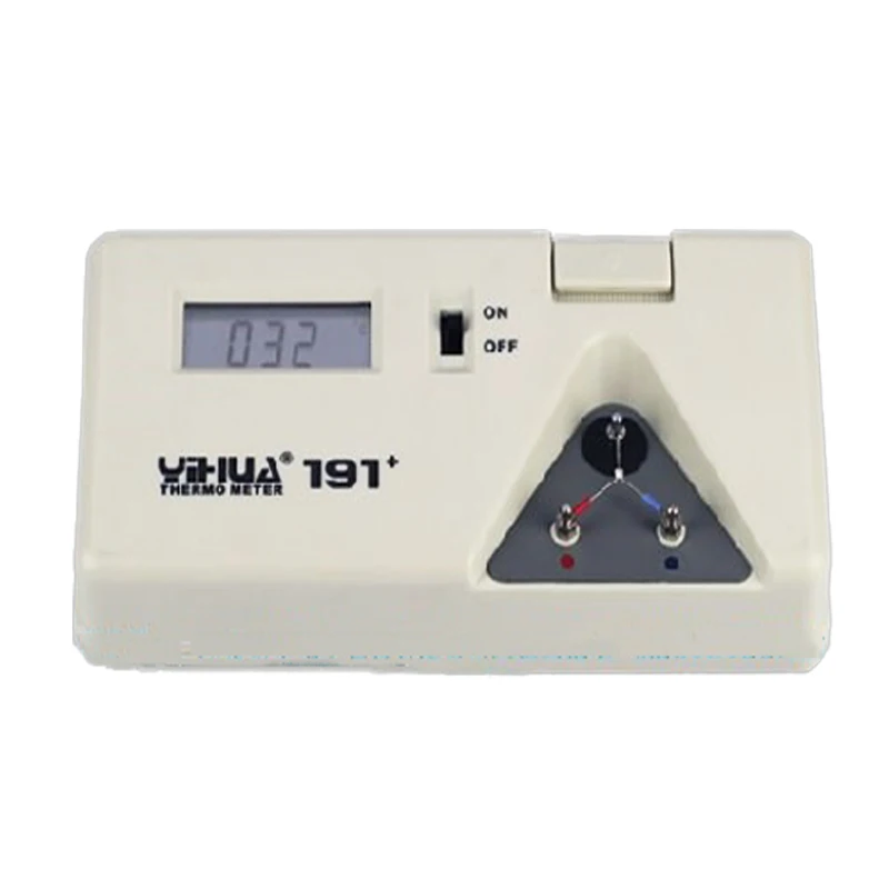 9V YH-191+ Soldering Station Luo iron Head Thermometer Electric Temperature Calibration Welding Digital Tester 1PC