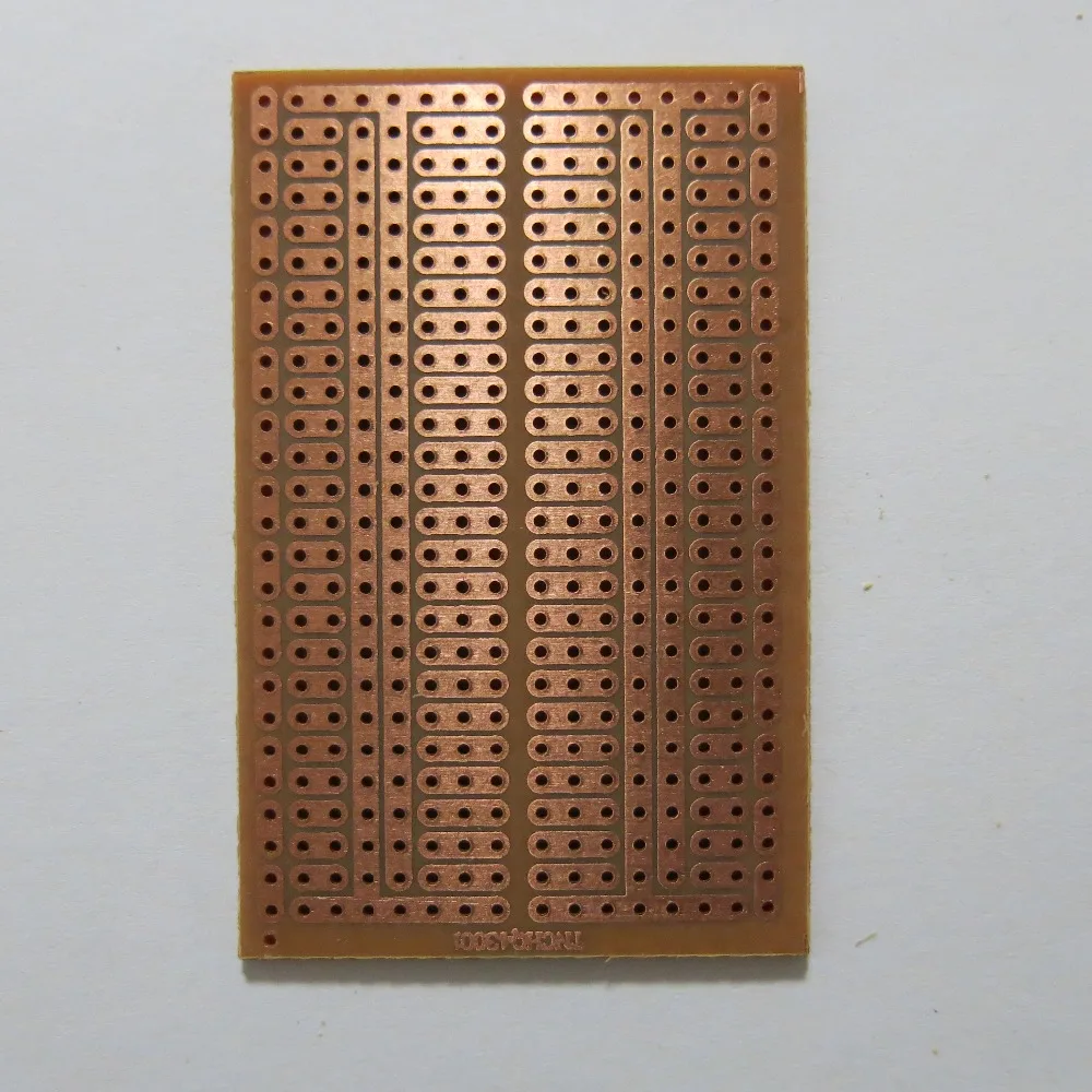 5pcs/lot Single Side 4.5x7cm universal Stripboard Veroboard vero Board bakelite experiment circuit board PCB Platine Matrix