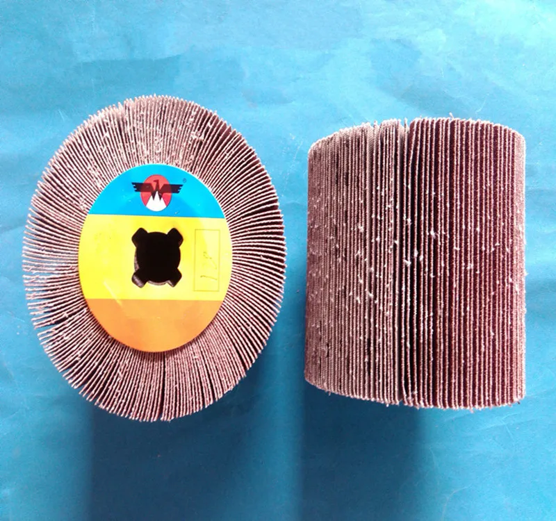 Tarcza polerska z włókna bębnowego o wymiarach 120 mm x 100 mm do polerowania stali nierdzewnej