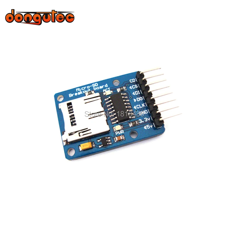 New Arrival Mciro SD TF Thẻ Nhớ Khiên Module SPI Micro SD Lưu Trữ Board Mở Rộng