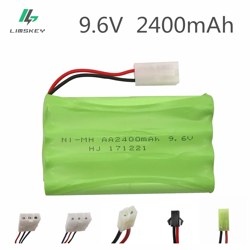 9.6V 2400mAh Remote Control Toys Electric toy security facilities electric toy AA battery battery group 2PIN/3Pin/T/JST Plug