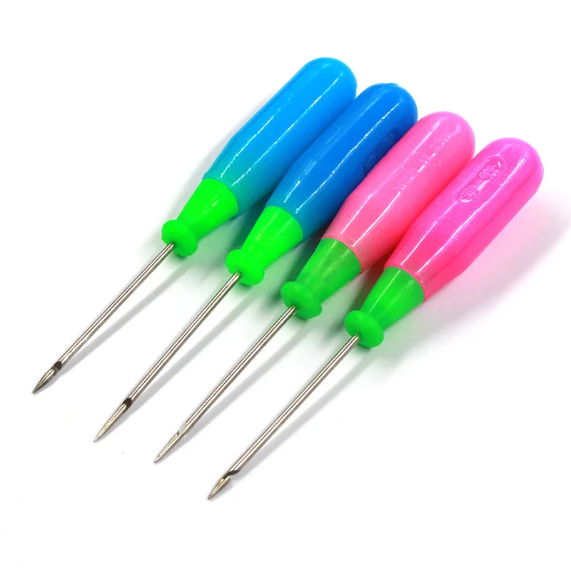 

1pcs Leather Craft Tip Awl with Hooks Leather Stitcher Sewing Drill Sewing Needle Hooks Tools Shoe Repair Awls Leather Supplies