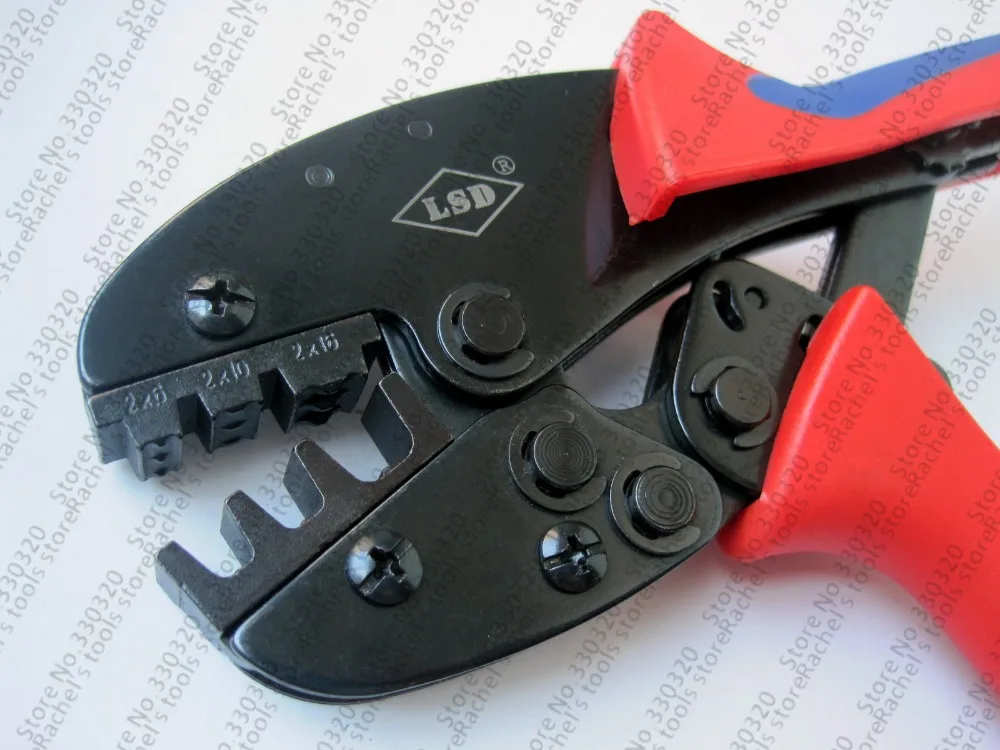 Terminal crimping pliers S-2*616EF twin insulated cord end terminals crimping tool