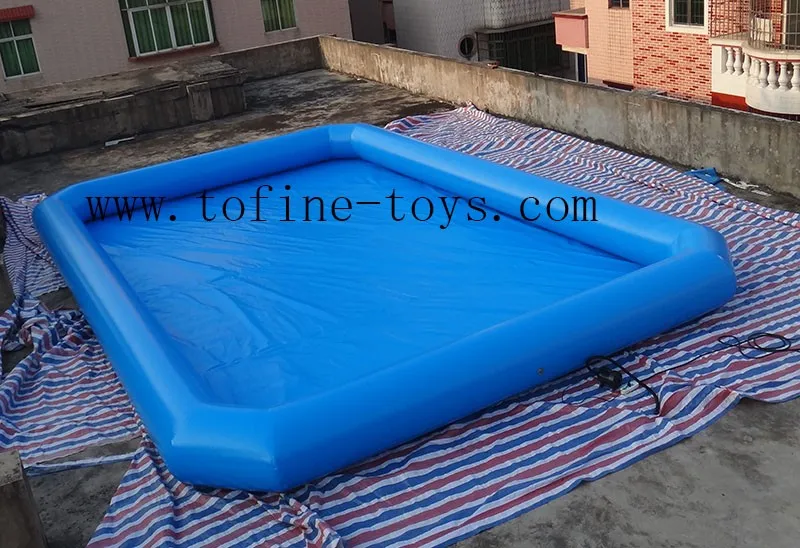 20 * 20ft aufblasbare wasser ball pool schwimmbad für kinder boot