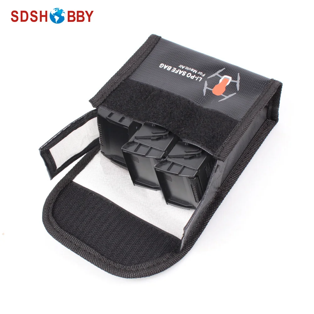 Sunnylife Battery Protective Storage Bag LiPo Safe Bag Explosion-proof for DJI MAVIC AIR