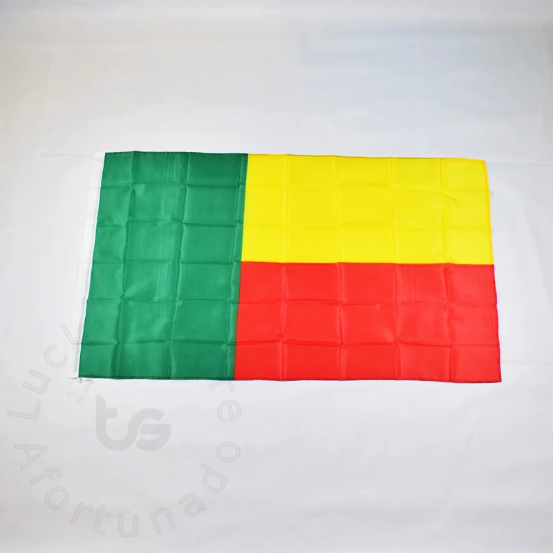 Benin    Banner 90*150cm Hanging  National flag  Benin  Home Decorationbanner