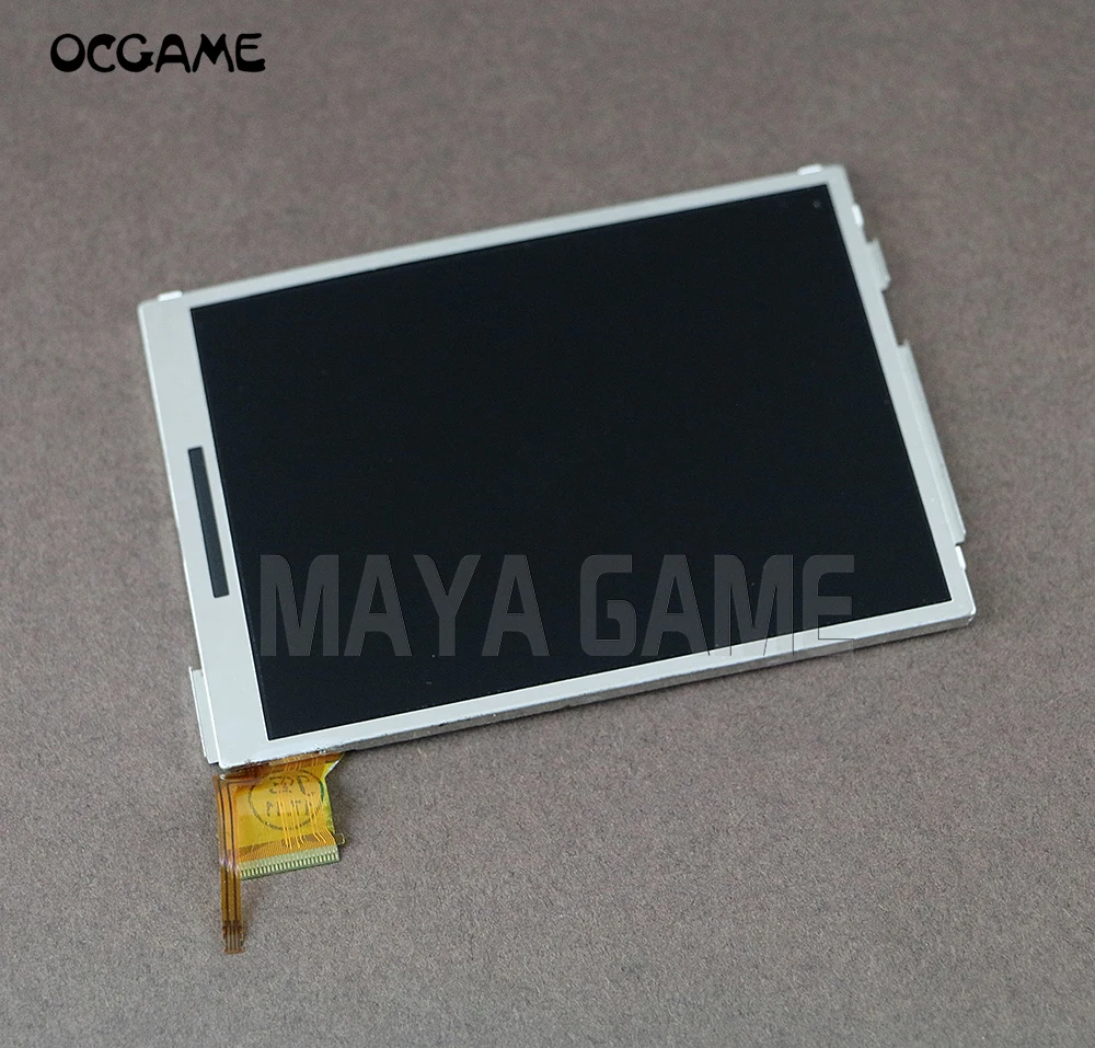 1 buah layar tampilan LCD bawah atas bawah asli untuk 3DSXL 3DS XL / 3DSLL