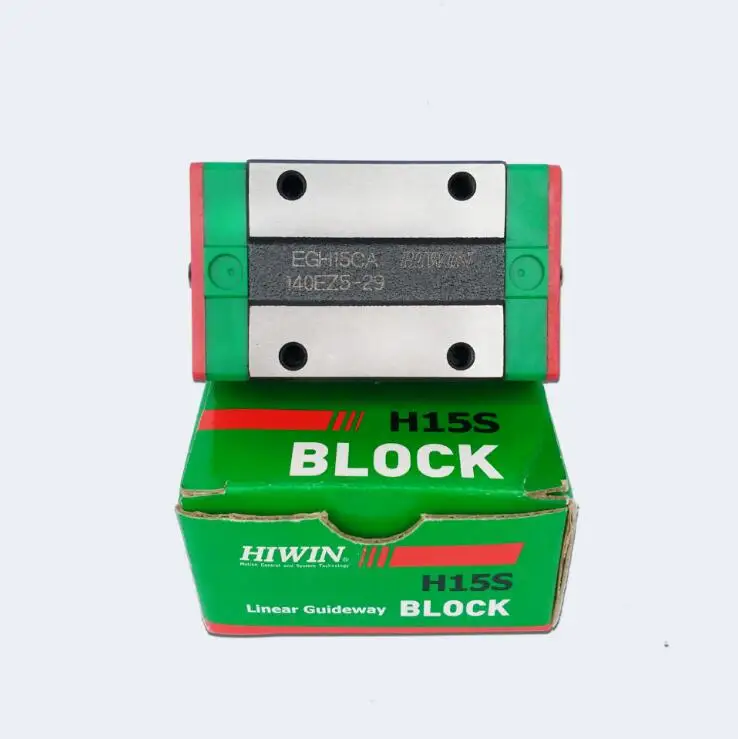 6pcs/lot 100% original HIWIN block EGH15CA slider block for EGR15 linear guide rail for CNC router EGH15 CA