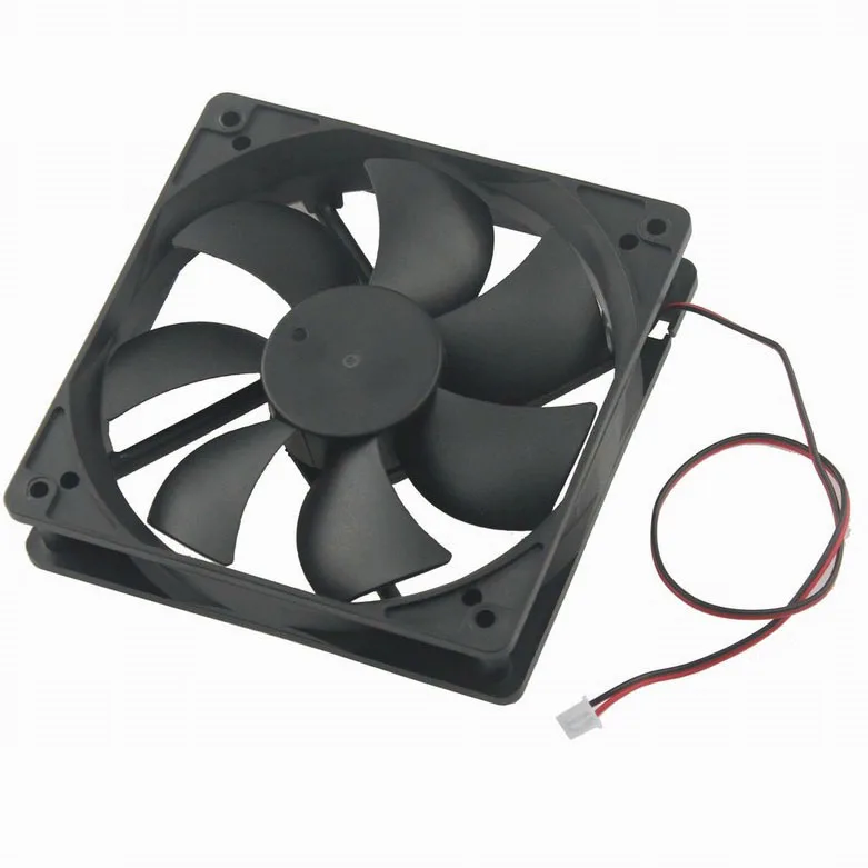 1 Pcs Gdstime 120mm DC 12V 2Pin 2000RPM Brushless Industrial Machine Case Cooler Cooling Fan 120x120x25mm 0.15A