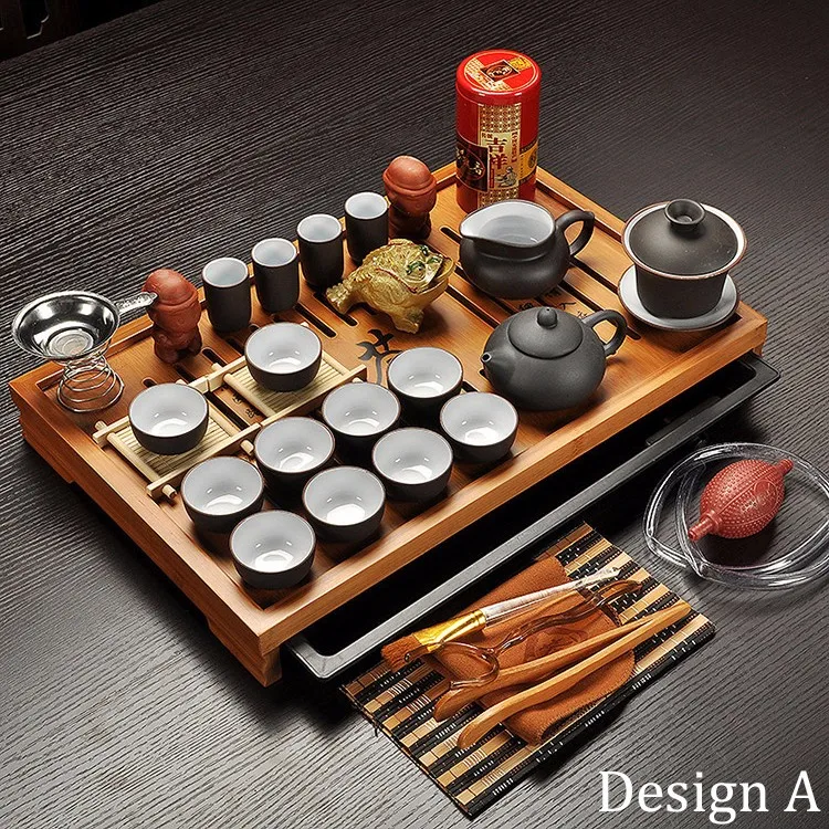ティーセット ティーセット 中国茶セットLazy Office Kung Fu Tea Set
