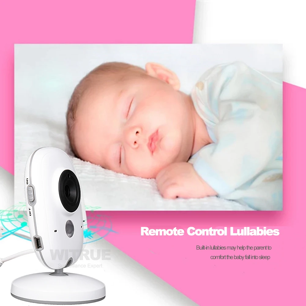 VB603 Wireless Video Color Baby Monitor Camera 3.2 inch Baby Remote Control Monitor Nanny Camera