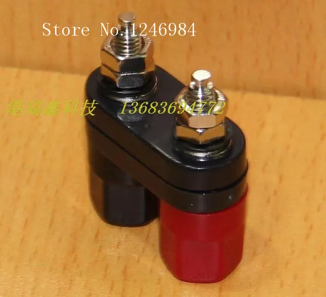 [SA]Power connector terminal double banana connector socket 4MM red and black jack terminals A-2315--50pcs/lot