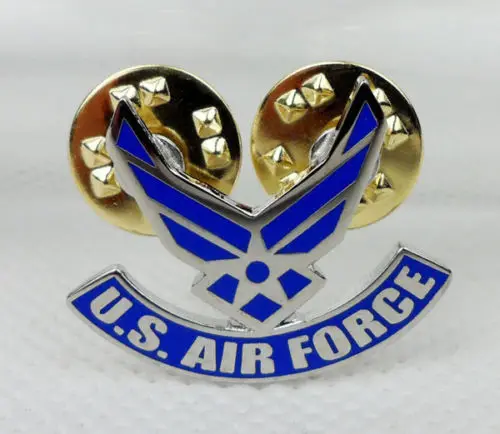 

Hot sales US Air Force U.S. USAF Wings Badge Pin Insignia low price custom BADGE lapel pin cheap custom us air force badges coin