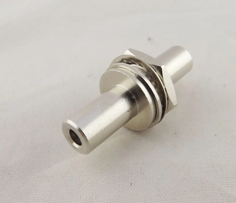 

10pcs Nickel plated 3.5mm Female To Female Jack Stereo Bulkhead Audio Connector Coaxial Adapter