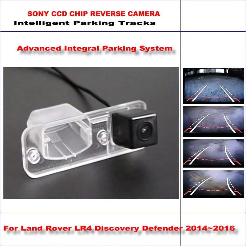 

For Land Rover LR4 Discovery Defender 2014-2016 Auto Backup Rear Reverse Camera HD Intelligent Parking Tracks CCD CAM