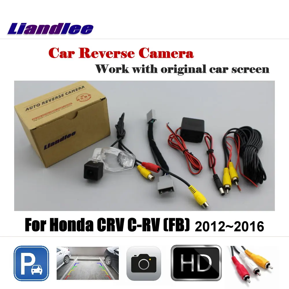 

For Honda CRV C-RV FB 2012-2016 Car Rearview Reverse Parking Rear View Camera AUTO HD CCD SONY OEM CAM With Adapter