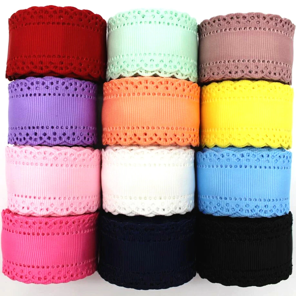 10 Yards 30MM Lace Ribbon DIY Handmade Material Gift Wrapping Headdress Bows Clothing Accessories Grosgrain Handmade