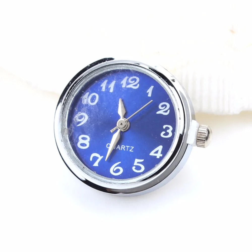 1pcs/lot 10 Colorful Watch Snaps Button With Stainless Steel  Bottom For Snaps Bracelets Fit Ginger Snaps Jewelry