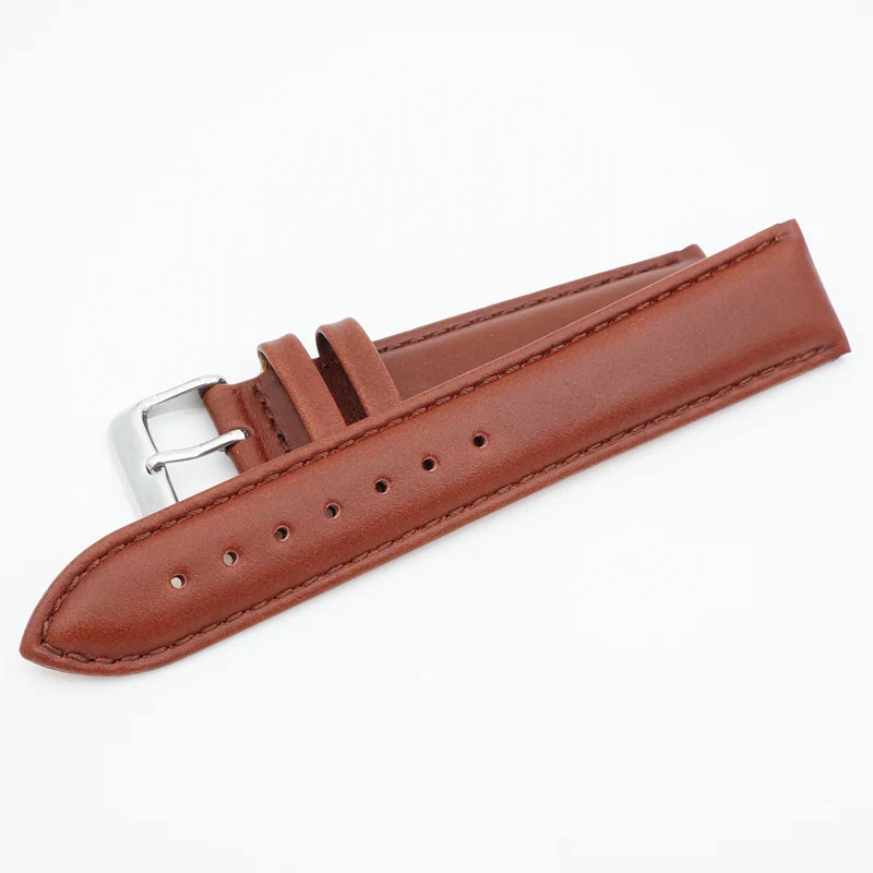 MAIKES Watchband 18mm 20mm 22mm 24mm New High Quality Bracelet Belt Genuine Leather Watch band Strap For Daniel Wellington