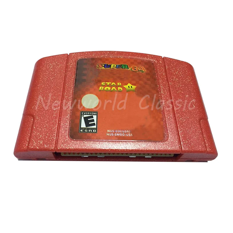 Super M Star Road English Languae Video Game Cartridge Card for 64 Bit  Game Console US NTSC Version