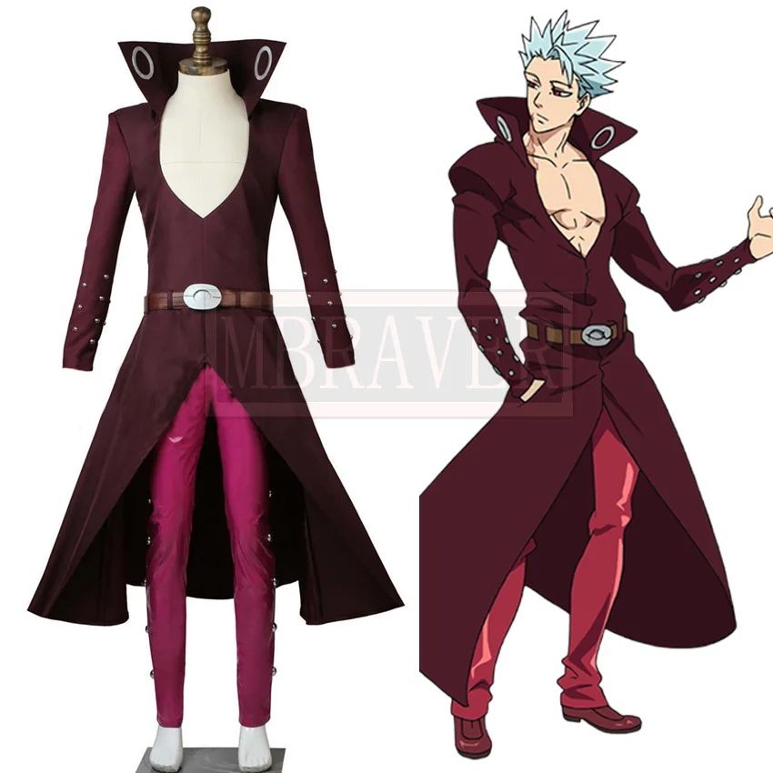 Ban Cosplay Costume Fox's Sin of Greed Ban Halloween Costumes Custom Made Any Size