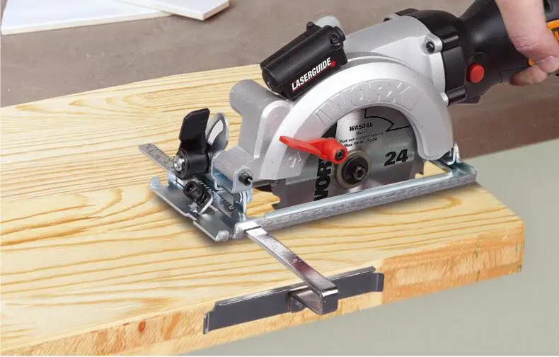 WX427 multi-function household electric circular saw, wood, metal, stone hand saw power tools With laser image 4