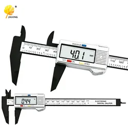 Jigong-micrômetro digital vernier 150 mm com 6 polegadas, ferramenta eletrônica de medição precisa