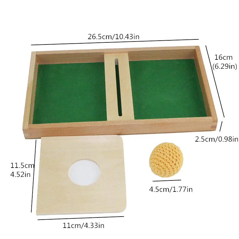 Juguetes de madera Montessori para bebés, suministros educativos para enseñanza temprana, tablero Imbucare de entrenamiento preescolar