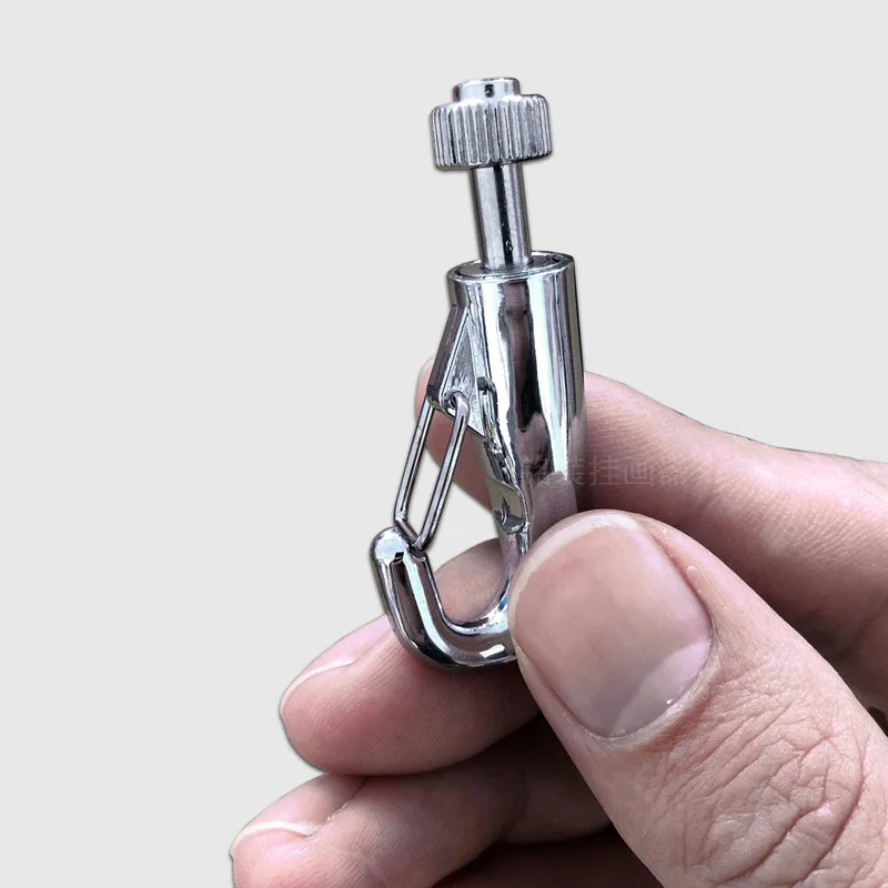4 Pieces JUNMORE Copper-zinc alloy Heavy-Duty self-gripping hook for picture hanging systems