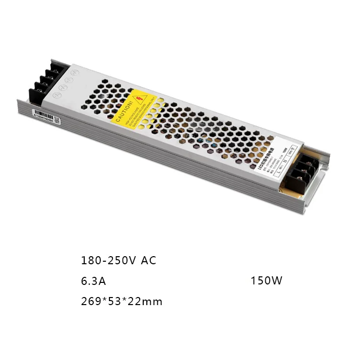 Ultra Thin LED Power Supply Led Driver DC 24V 60W 150W 200W 300W 400W AC180-240V Lighting Transformers for LED Strip Light