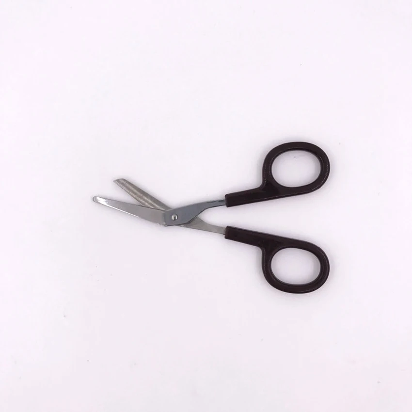 Ciseaux à bandes en acier inoxydable de 12cm, ciseaux à bandes pour soins infirmiers, parfaits pour les opérations chirurgicales, les soins infirmiers et les soins à domicile