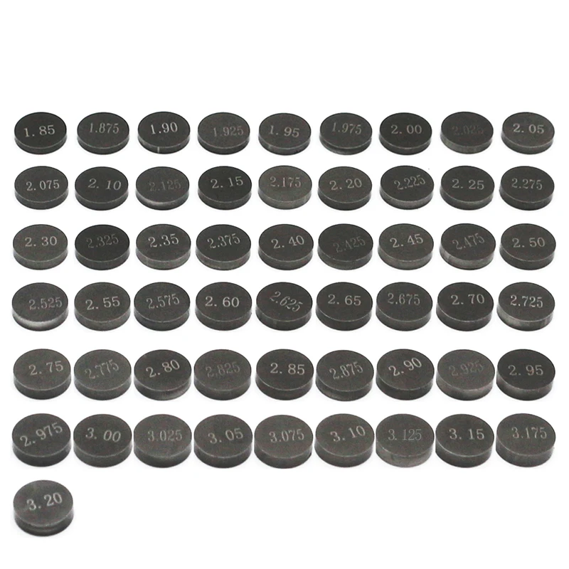Road Passion 55pcs Motorcycle 10mm 10 mm Diameter Valve Shims For Aprilia RSV1000 RSV 1000 ETV ETV1000 Capo Nord 4