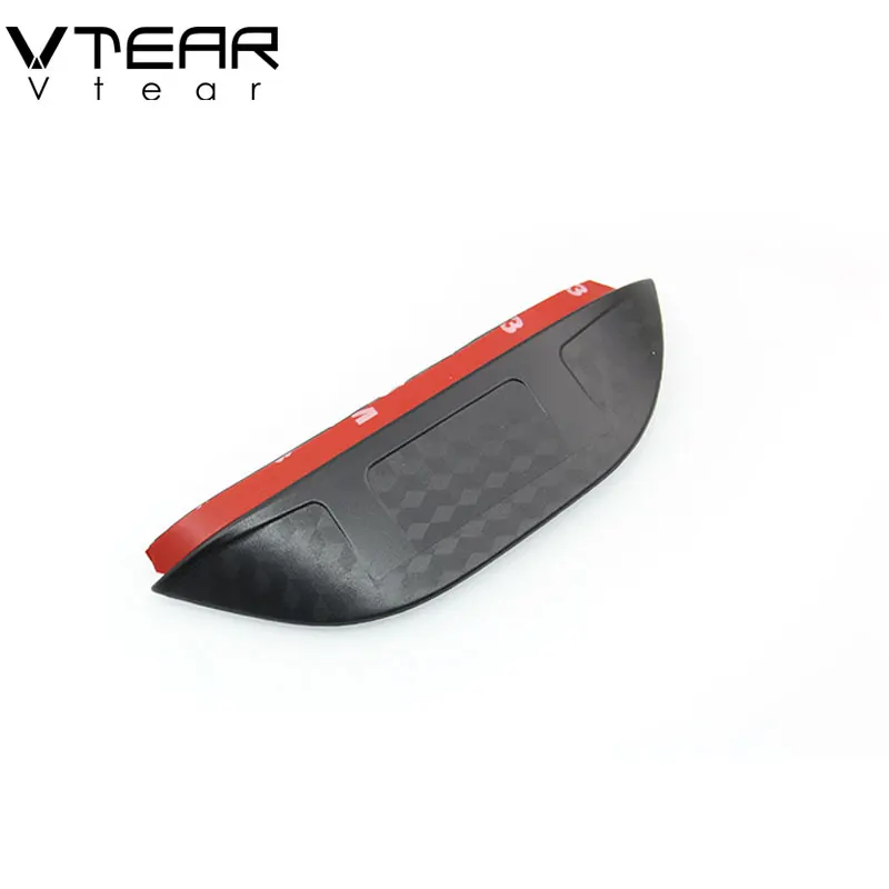 Vtear For Kia Rio 4 X-Line rear view mirror visor side Sun Rain Protection Shield Exterior body decoration accessories 2017-2019