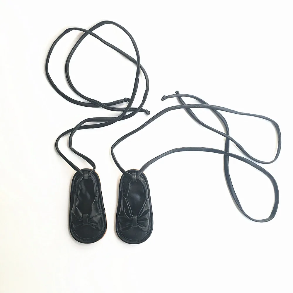 Di cuoio DELL\'UNITÀ di elaborazione Del Bambino Sandali Del Bambino mocassini Scava fuori A Lungo del merletto Del Bambino delle ragazze Scarpe