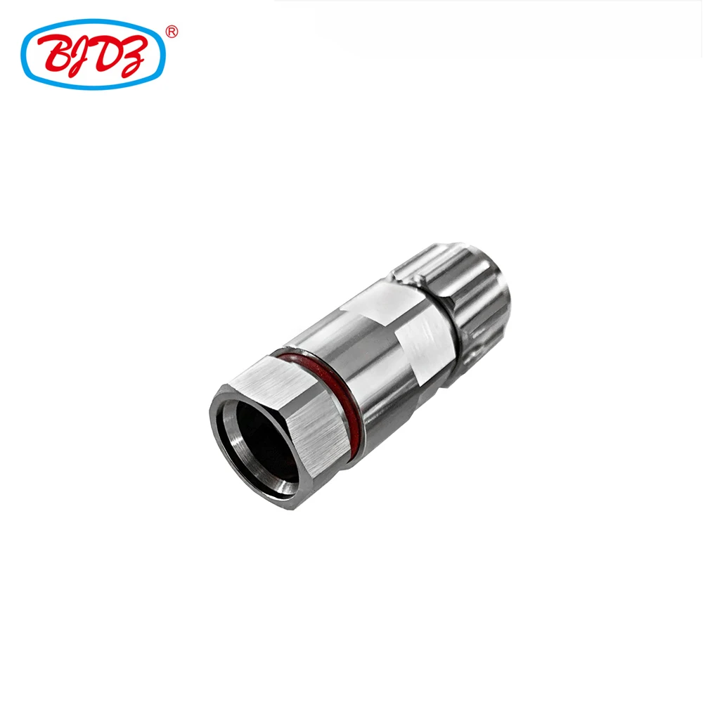 Free Shipping 10 PCS N Male/Plug Straight RF Coaxial Connector for 1/2 Super Flexible Feeder Cable LDF4S Coaxial Cable