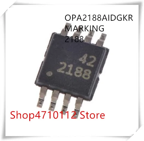 

NEW 10PCS/LOT OPA2188AIDGKR OPA2188AIDGKT OPA2188 MARKING 2188 MSOP-8 IC