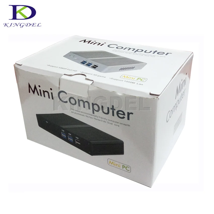 Imagem -06 - Mini pc de Desktop Fanless Linux Desktop Core i5 4200y Celeron 2955u Windows 11 Hdmi Vga Lan Nic gb 512 gb Ssd Usb 30