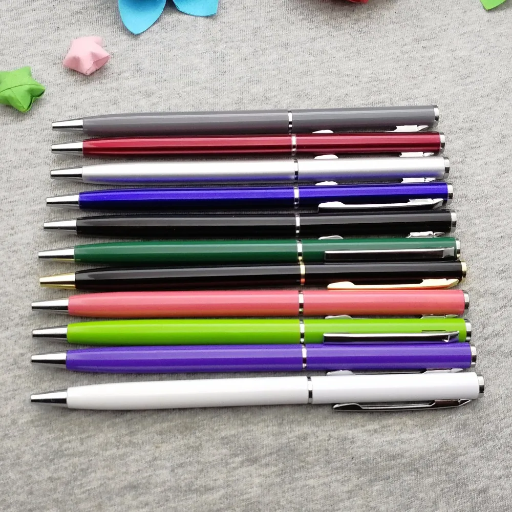 HOT!! customized pen promotional pen For wedding party/company event or small busiiness promos print your logo/website/email