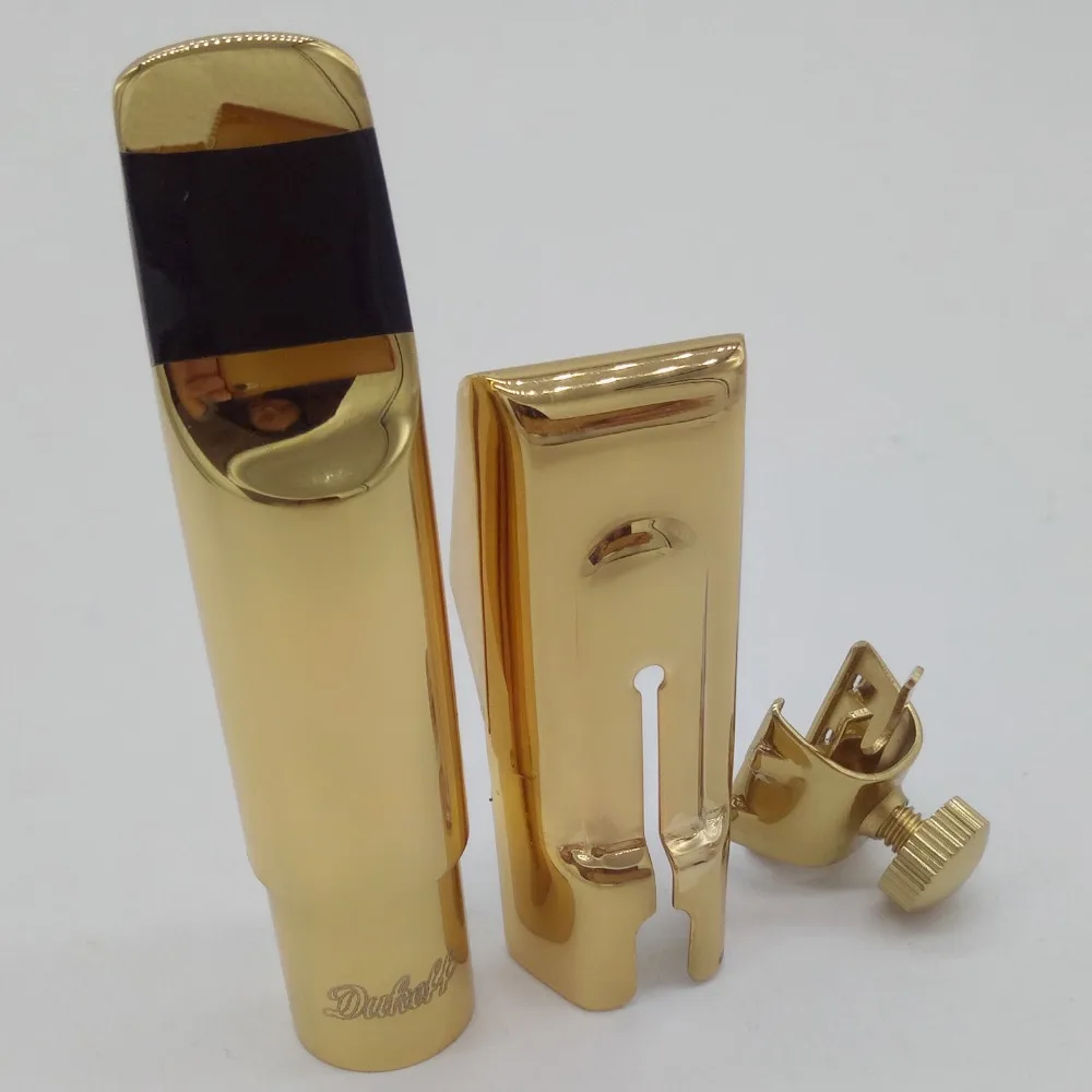 

Professional Tenor Soprano Alto Saxophone Metal Mouthpiece Gold Lacquer Slideway Mouthpiece Sax Dukoff Mouth Pieces 56789