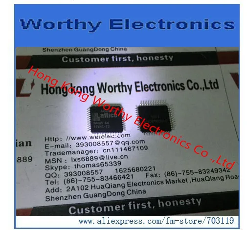 

Free shipping 10PCS/LOT IC CPLD 64MC 10NS 44TQFP M4A5-64/32-10VNC