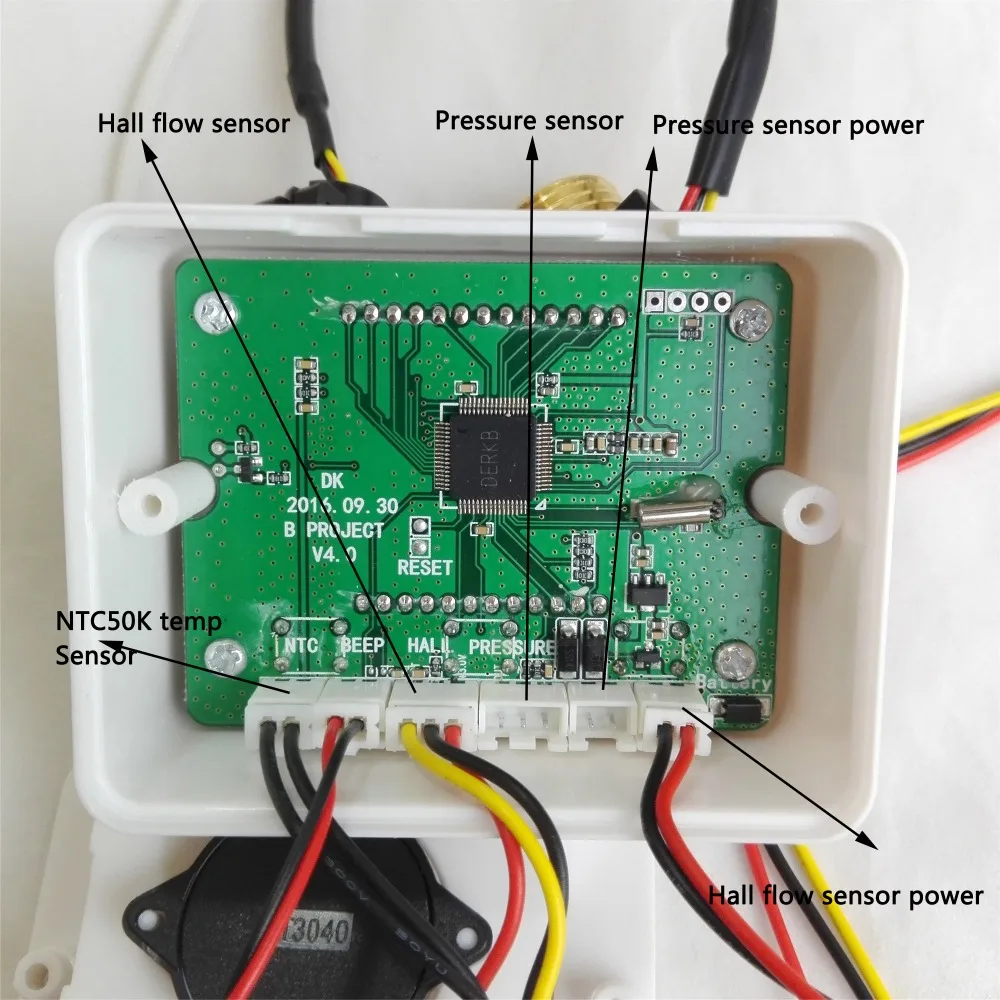 US211M Lite Digital Flow Meter 5V + pressure meter+ Temperature Meter+ flow sensor+pressure meter+temperature sensor