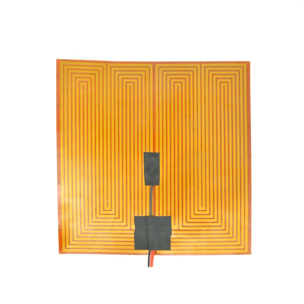 12V 300mm Square KAPTON FILM HEATER