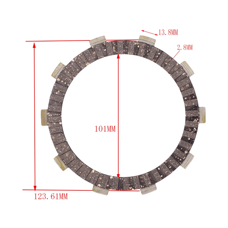 Motorcycle Clutch Disc Friction Plates for HONDA CBR600RR CBR900 CBR919 CBR929 CBR954 F5 F4I 900 919 929 954 CBR 600 RR