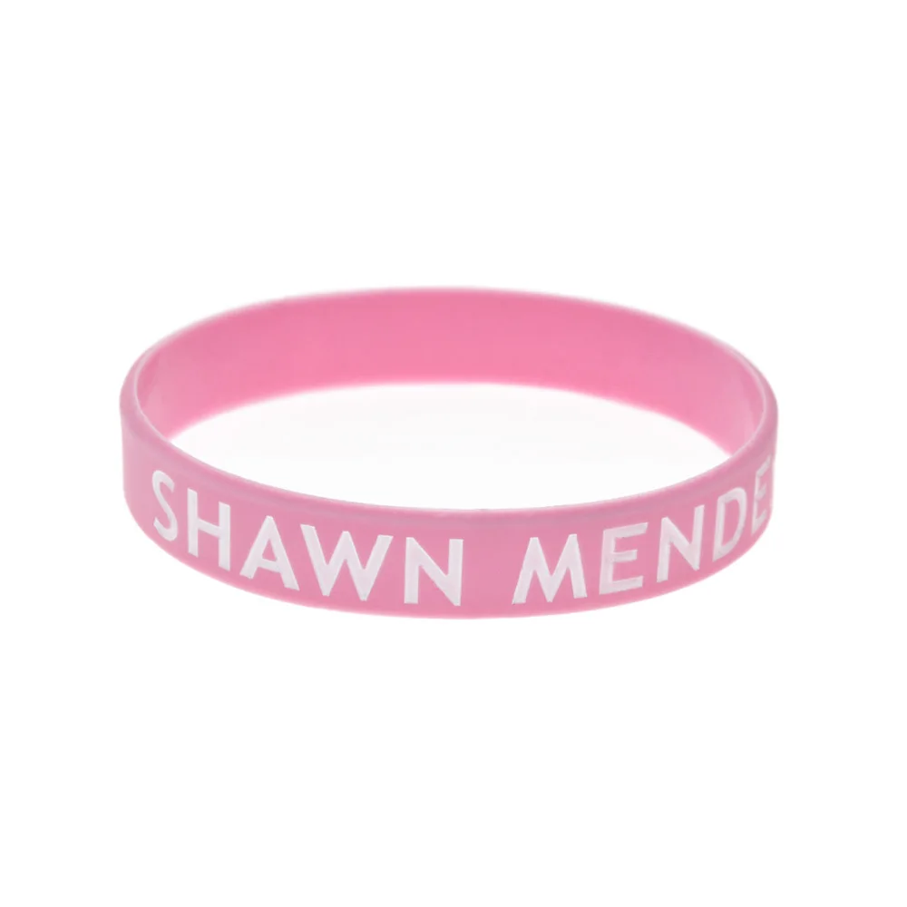 1 PC SHAWN MENDES Silicone Rubber Wristband For Music Fans