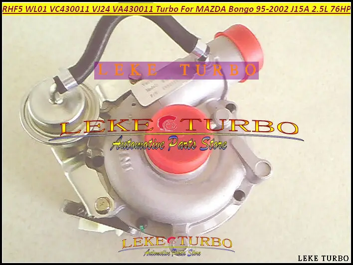 ww Оптовая продажа НОВЫЙ Turbo RHF5 WL01 VC 430011   ВЖ24 ВА 430011   ВБ 430011   Турбокомпрессор WL-01 для MAZDA Bongo 95- J15A 2.5L 76HP