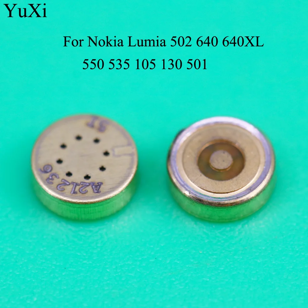 YuXi For Nokia Lumia 502 640 640XL 550 535 105 130 501 Microphone Inner MIC Receiver Speaker Repair Part