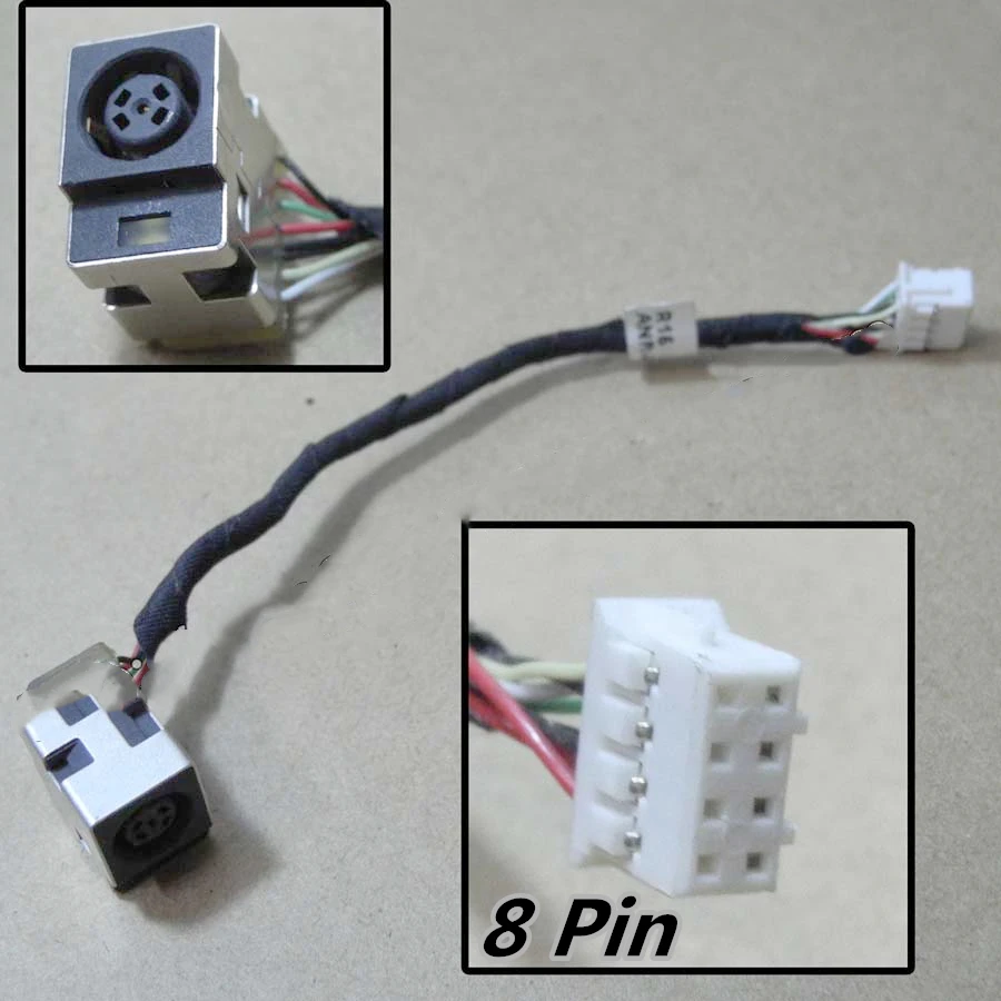 Laptop DC Power Jack Cable DC Charging Port Wire For HP G6 Series G6-1000 G6-1100 1325SA 1240SA 1223SA DD0R15AD000